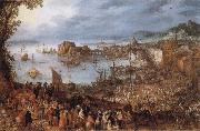 Great Fish-Market Jan Brueghel The Elder